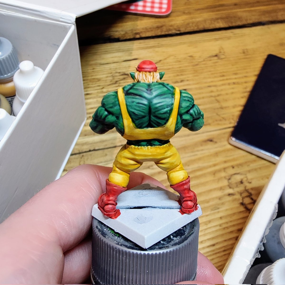 ooarrtracter's tweet photo. #Rumbleslam is running wild, Brother. Another really enjoyable model to paint. Looking forward to surprising my son with him this weekend.
#miniaturepainting #Warmongers https://t.co/SQ5HNTUMi7
