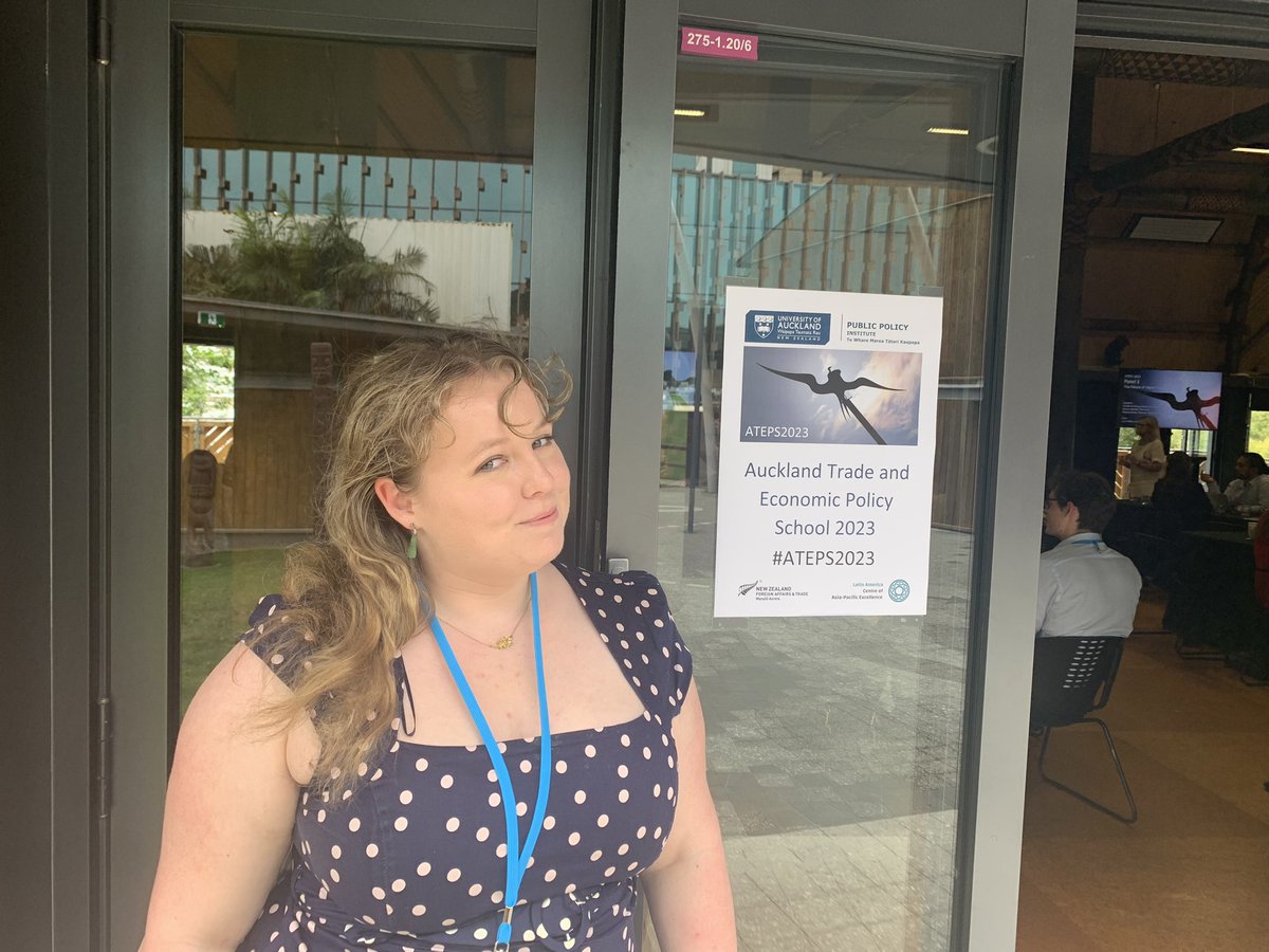 SERaisbeck's tweet photo. I rekareka katoa au (I was overjoyed) at #ATEPS last week hosted in the gorgeous Fale Pasifika at @AucklandUni The future of trade is indigenous and sustainable! Warmed my trade geek heart to see conversations about this come to life with enthusiasm and aroha 💕 @MFATinAuckland https://t.co/qJCPdbI5ZO
