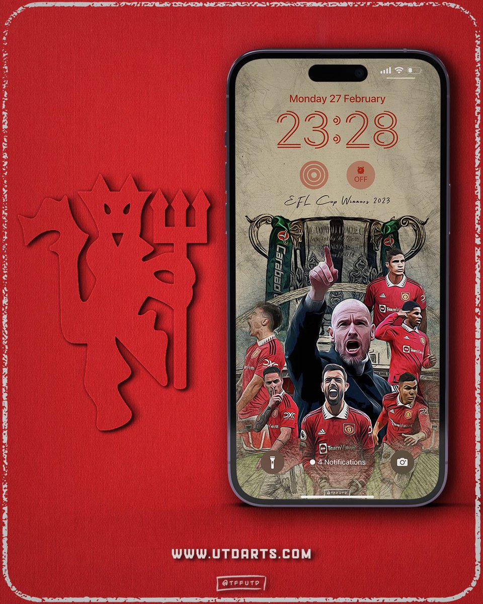 United Arts 🔴⚪️⚫️ (@utdarts1) on Twitter photo Morning all, 
I wasn’t thinking of doing another wallpaper for a while. But SOO many of you messaged asking for the one I did for the cup final day, so I did it & updated it with the trophy.
If you want it, just RT this & Follow and I’ll DM it to you 👍
Have a great day 🔴⚪️⚫️ Morning all, 
I wasn’t thinking of doing another wallpaper for a while. But SOO many of you messaged asking for the one I did for the cup final day, so I did it & updated it with the trophy.
If you want it, just RT this & Follow and I’ll DM it to you 👍
Have a great day 🔴⚪️⚫️