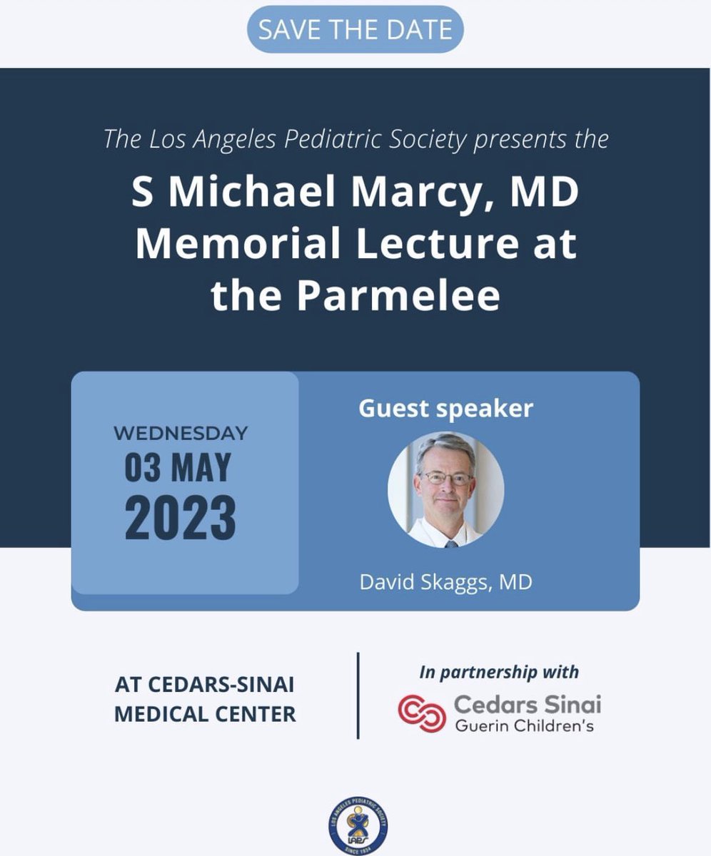 Los Angeles Pediatric Society tweet media