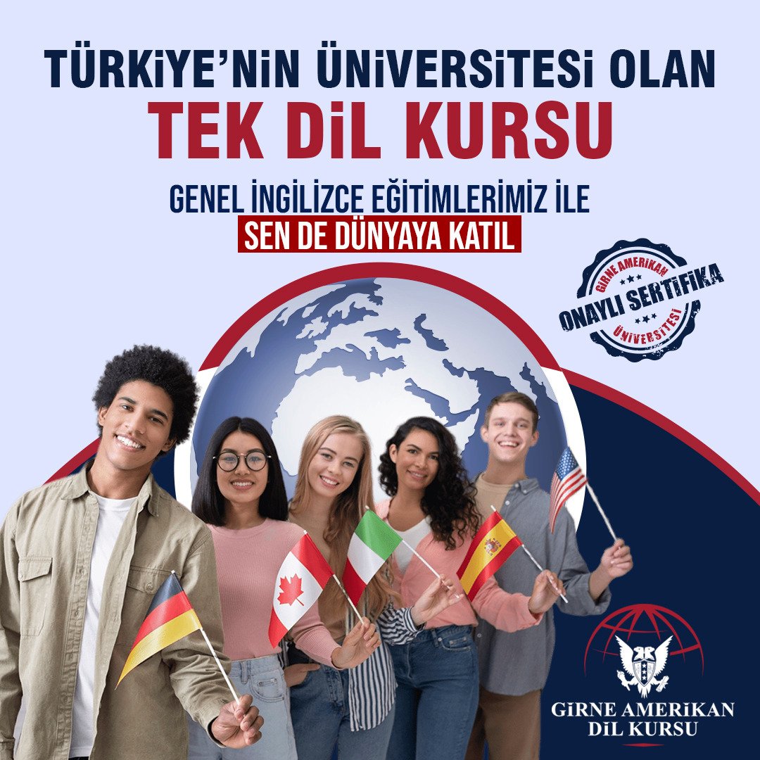GirneDilKursu's tweet photo. Girne Amerikan Üniversitesinin 37 yıllık tecrübesi ve global vizyonu ile kurulan Girne Amerikan Dil Kursları, her yaş için kişiselleştirilmiş ve modern programları ile yabancı dil eğitiminde fark yaratmaya devam ediyor.
#girneamerikandilkursu #DünyayaKatıl #jointheworld https://t.co/BIqd8a2LtK