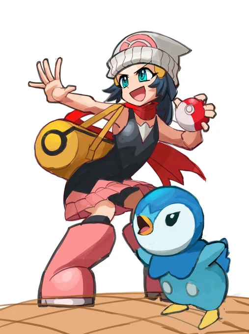 Dawn and Piplup 