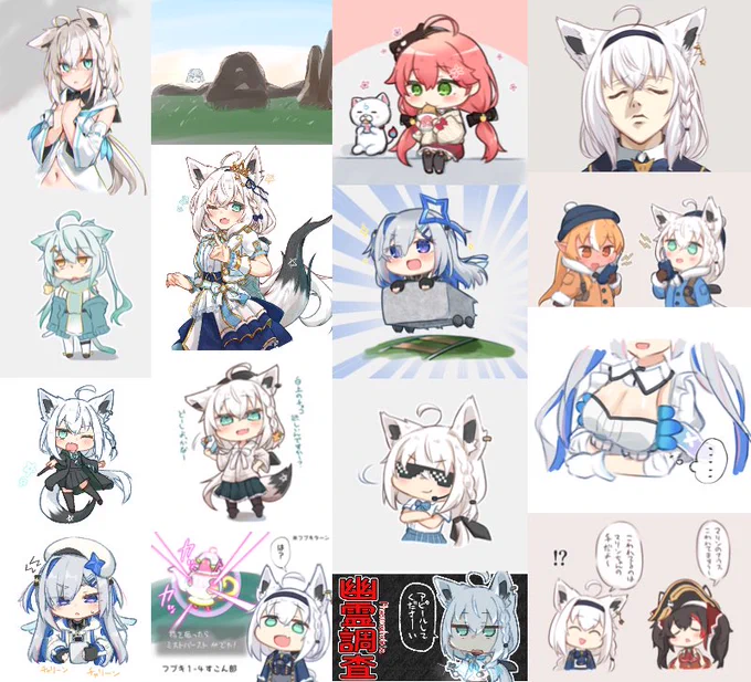 16枚でした
#今月描いた絵を晒そう 