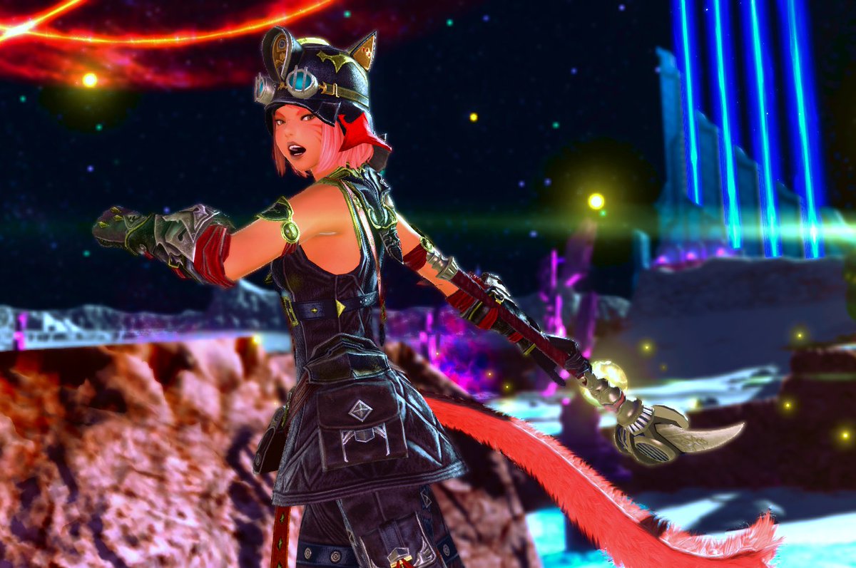 AjisaiRan's tweet photo. working hard to get that BiS gear 🫡
#ffxiv #gposers #miqote https://t.co/55tgJOsR6j