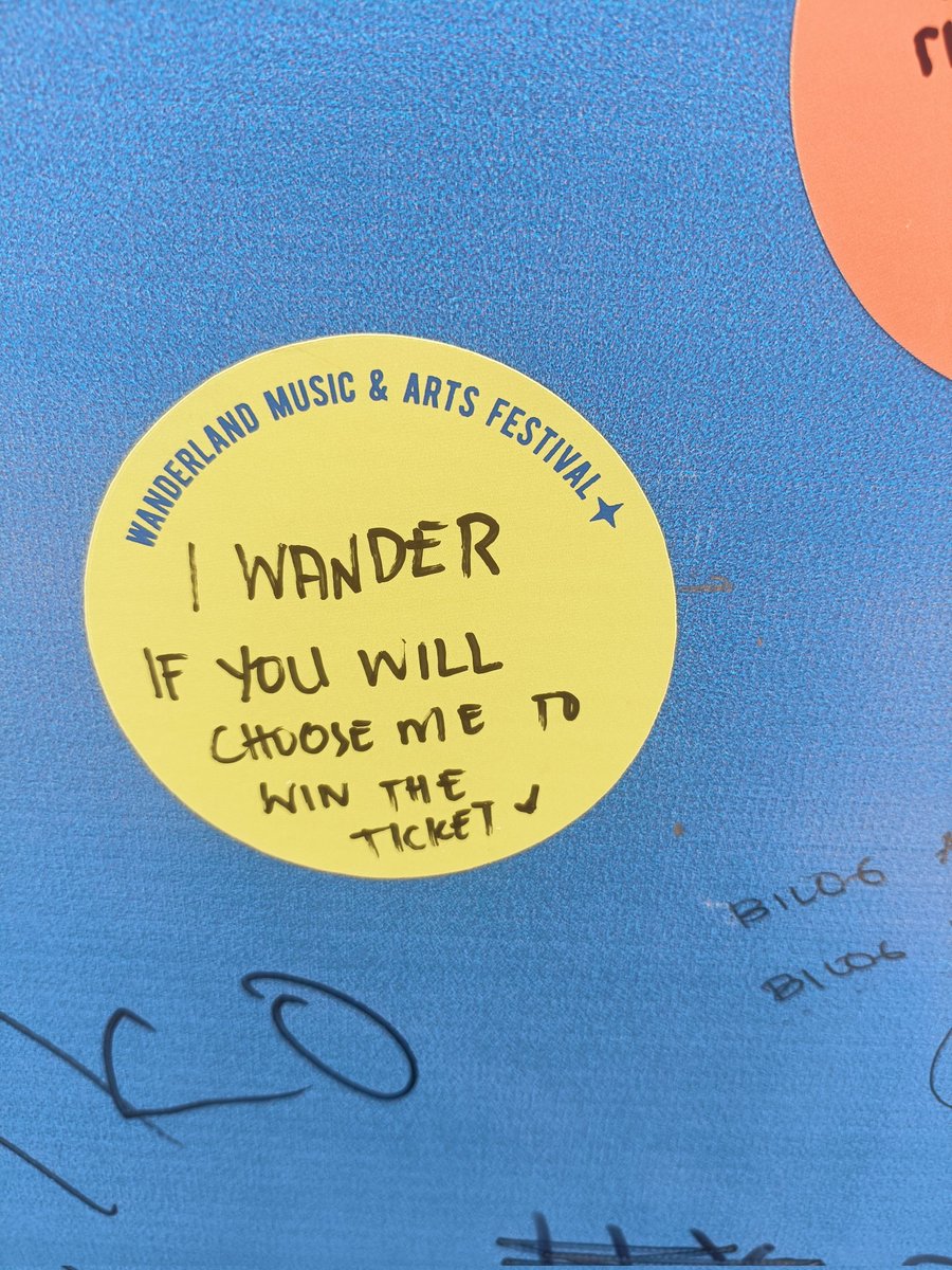 SassahJam's tweet photo. Saw these notes, and it is so cute not to share their manifestations.
Laban lang sa life, all of our dreams will come true. ♥️
@wanderlandfest
#WeWanderWeWin #WanderlandMusicFest https://t.co/nCWg9oTWW0