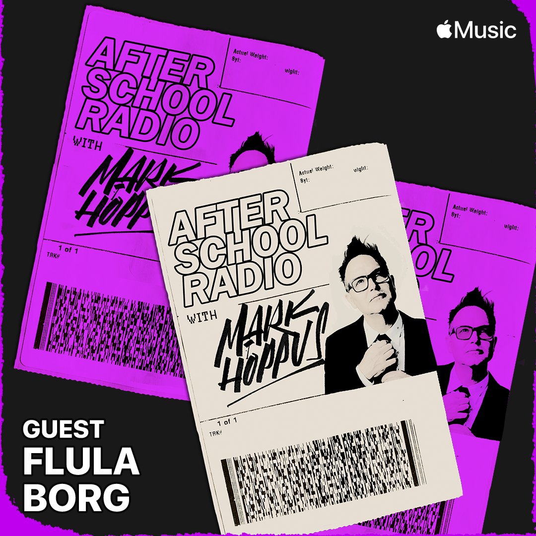 Danke schön @MarkHoppus for having for me on your #AfterSchoolRadio! 👂-> apple.co/afterschool @fterschoolradio