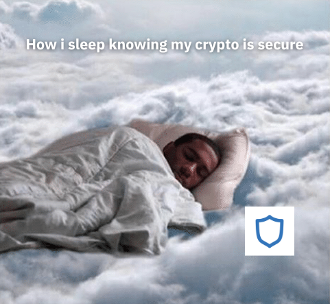 TrustWallet's tweet photo. the best sleep I've had in years https://t.co/FKM9SxjcsL