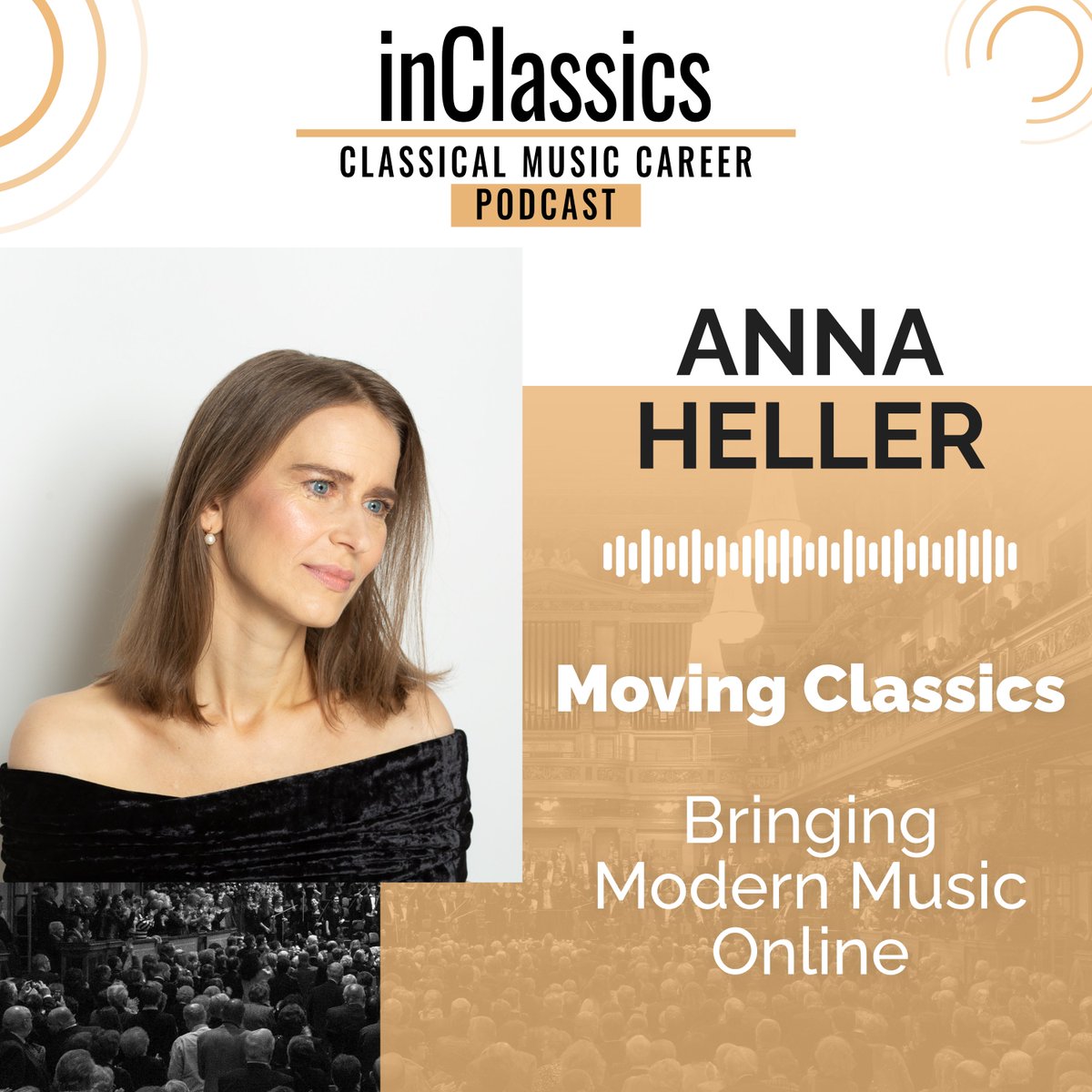 moving_classics's tweet image. inClassics, classical music career podcast in conversation with Anna Heller, concert pianist and founder / content creator of an Internet channel for modern piano music “MOVING CLASSICS TV”. #inclassics #annaheller #classicalmusic #classicalmusicpodcast #contentcreation #content