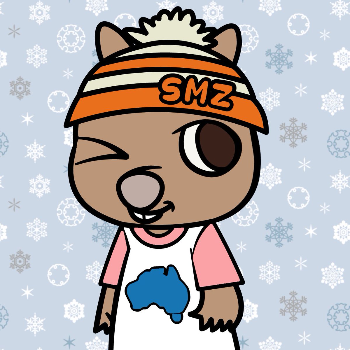 今日のウォンバットはウィンクのワイン出ました。胸のシルエットはオーストラリアかな？？
#ウォンバット #NFT  #LINENFT