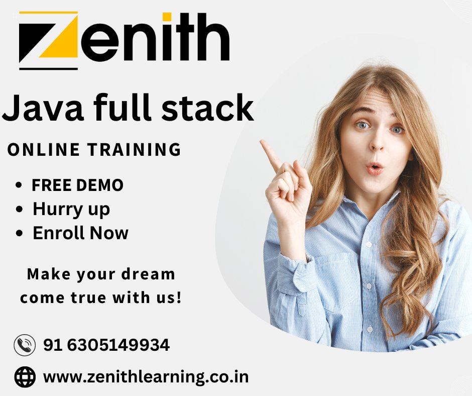 zenith_learning's tweet photo. Java Full Stack Online Training !

📞 - +91 6305149934
📧 - Training@zenithlearning.co.in
🌐 - https://t.co/MMUSzdxuxc

#fullstack #css #html #javascript #programming #coding #backend #developer #frontend #fullstackdeveloper #webdevelopment #programmer #coder #python #php #java https://t.co/lxhn6doVbU