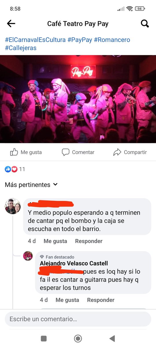 Capitan_Palomo's tweet photo. @carnavalcalle Mira lo q me dijeron por Facebook... https://t.co/bbC031TQu0