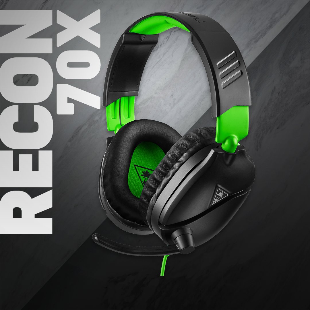 TriggerCraft1's tweet photo. Meet the @TurtleBeach Recon 70 gaming headset; the versatile 3.5mm connection makes it perfect for swapping between Xbox and PlayStation controllers, Nintendo Switch, and compatible PCs and mobile devices with 3.5mm jacks.

Shop now 👉https://t.co/ke21RQNaYm https://t.co/E4gKKaqWVP