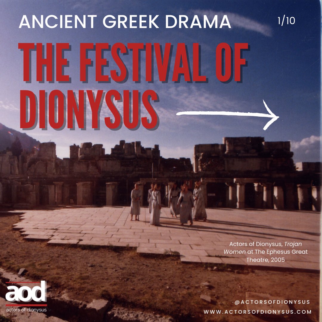Where were most of the Greek tragedies first performed?

At an event somewhere between a religious service, a political rally, a sporting event, a barbecue and a theatre festival…

Here’s a short introduction to the Festival of Dionysus, or the City Dionysia! 

#ClassicsTwitter