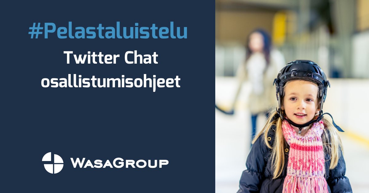Mikäli et ole aiemmin osallistunut Twitter Chatiin, kurkkaa osallistumisohjeet täältä: eu1.hubs.ly/H02-WcB0 #pelastaluistelu