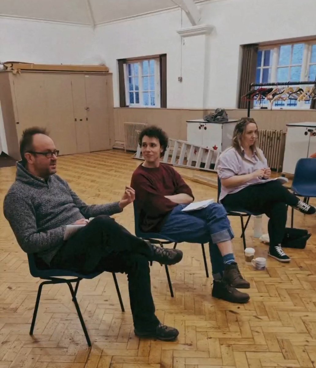 TheIsabelGray's tweet photo. Only 57 days to go until our first performance, in the thick of rehearsals! @newstagers #rehearsals #londonplay #theatre https://t.co/6ivTrzhzuu