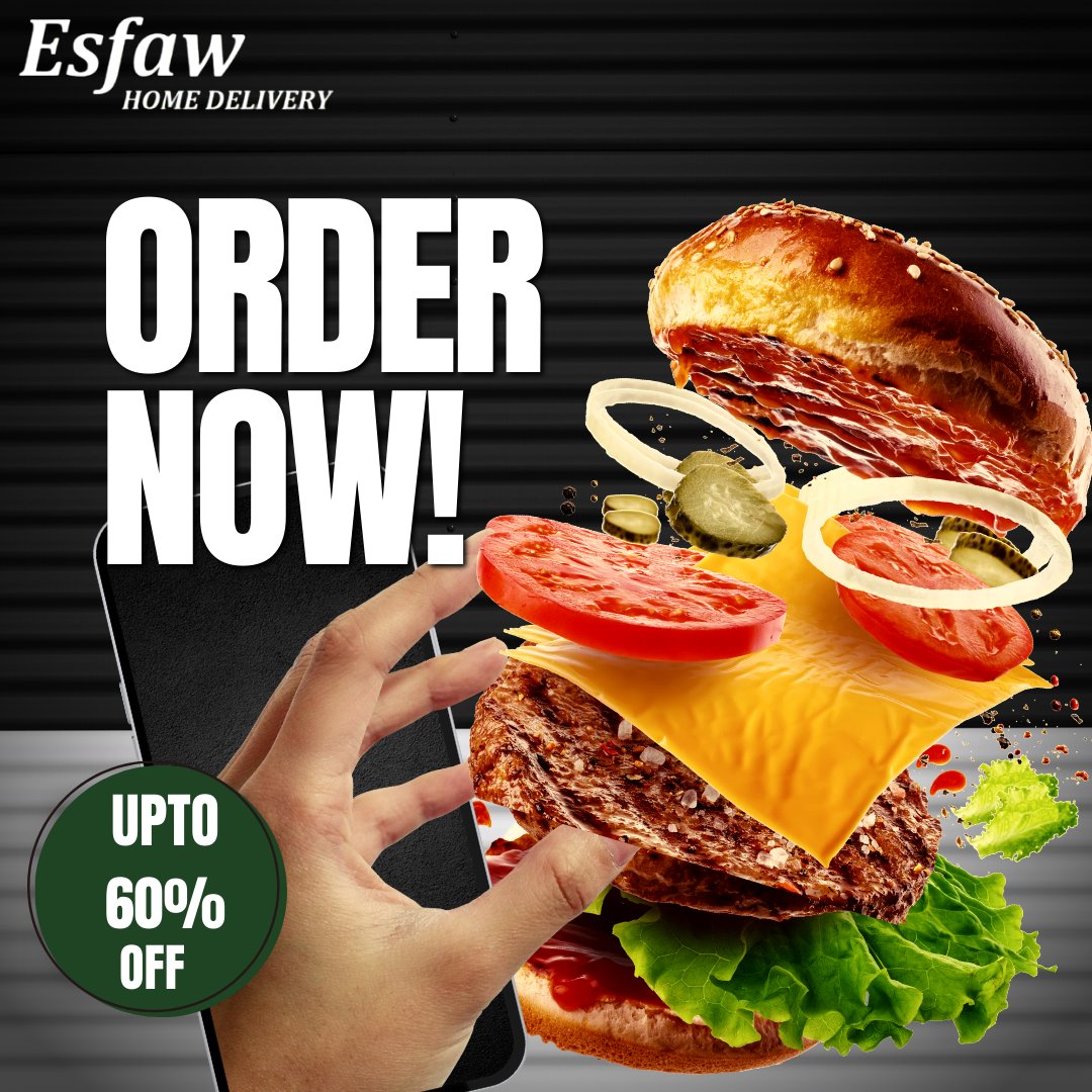 Esfaw1's tweet photo. Order Best Aloo Tikki Burger in the Town. Get Food Home Delivery at Restaurant Price with @Esfaw1

Download Now
@Twitter

#esfaw #burger #burgerlover #cheese #cheeseburger #burgertime #delivery #foodie #twitter #trending #food #protest #jungkook #PushpaTheRule #WorstFilm #BazBall https://t.co/Z0vDN6fKjx