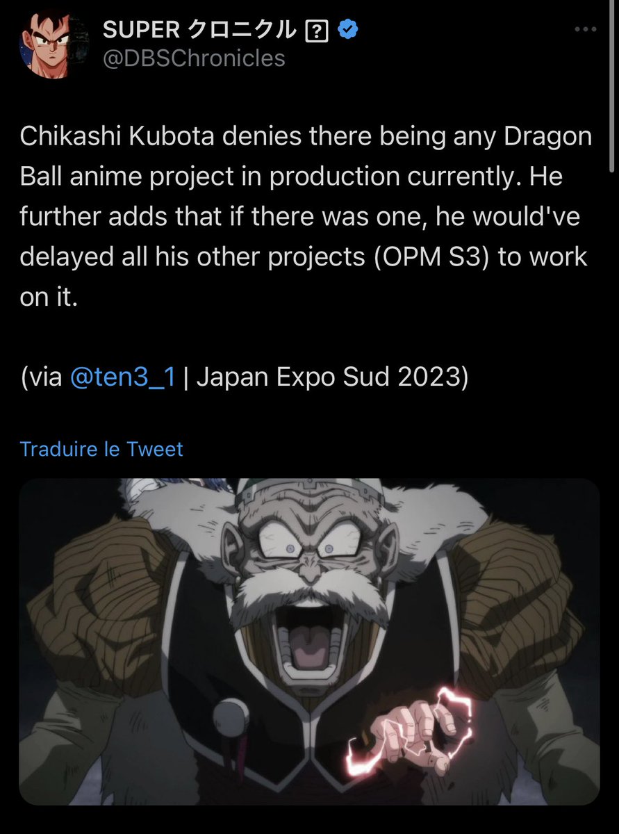 DBSuperFR's tweet photo. 🇫🇷 Je vous avais prévenus les gars…
🇺🇸 I warned you guys… https://t.co/AA1XlK1Vhd