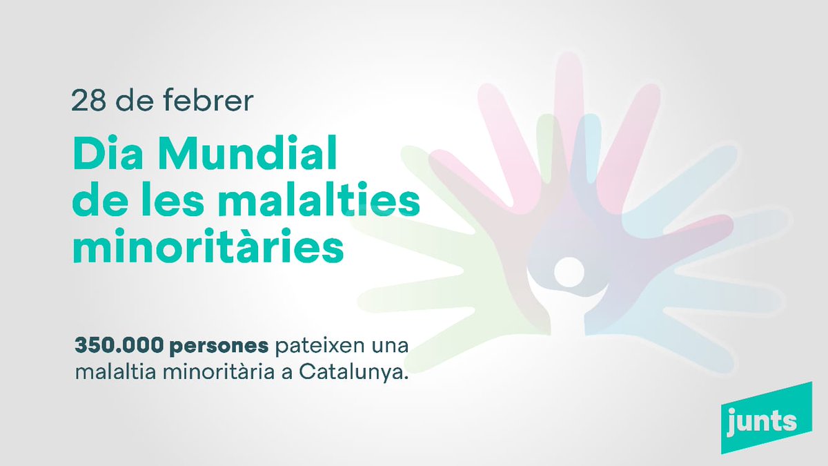 JuntsArenys's tweet photo. Avui celebrem el #diamundialdelesmalaltiesminoritàries

#juntsarenys
#junts https://t.co/HvqOr3SVSB