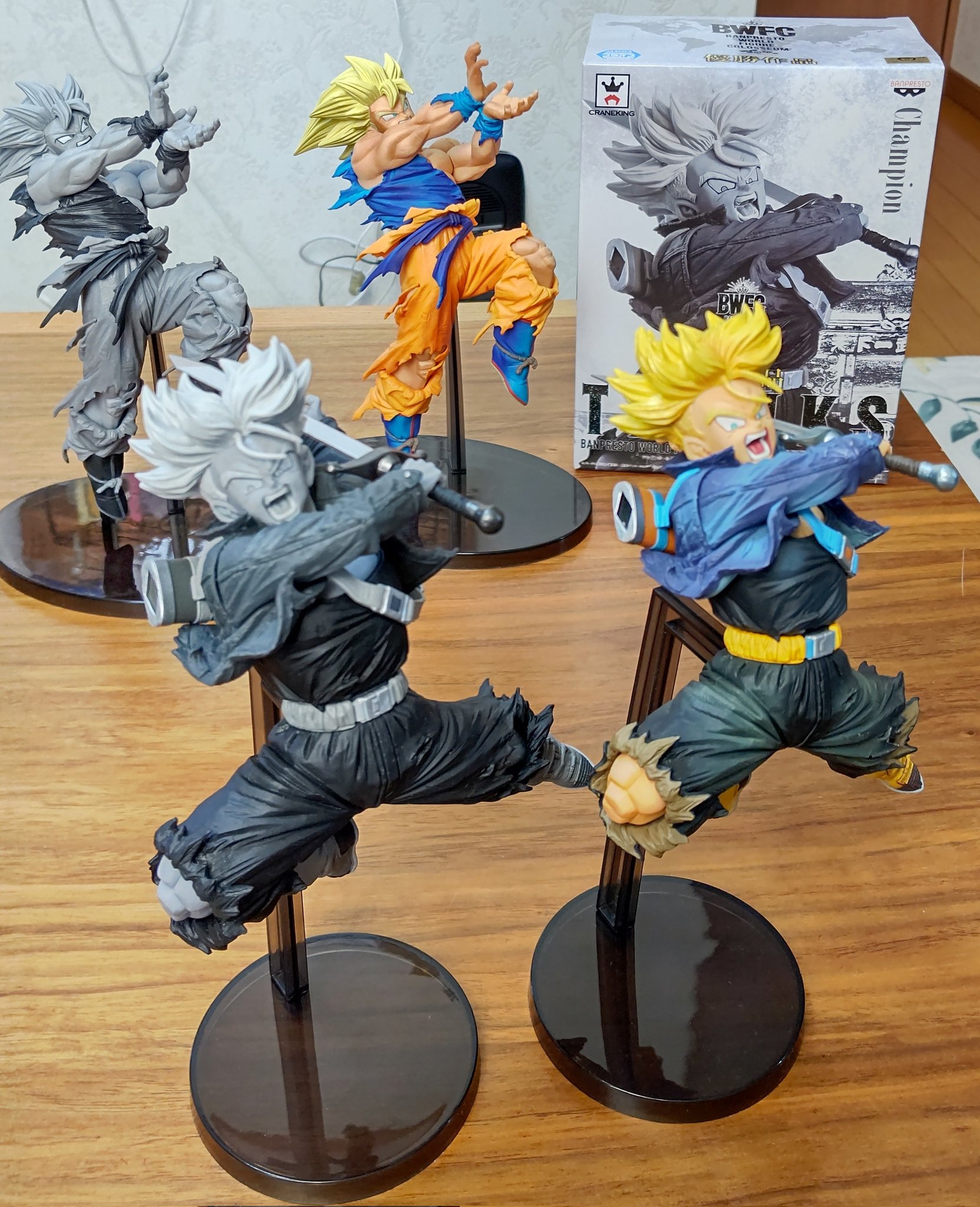 DRAGON BALL BWFC トランクス カラー＆モノクロ bwfc 造形天下一