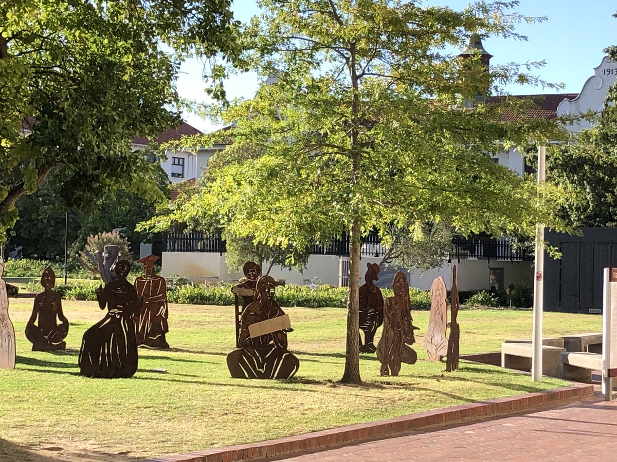 We had a wonderful time ⁦@StellenboschUni⁩ yesterday visiting with current & potential collaborators from @crest_su & ⁦@BerlinSchool_PE⁩ 
Also an eye opening seminar on #AI and #SciComm
What will it mean for our futures?
⁦@marinajoubert⁩ ⁦@ScienceArtReach⁩