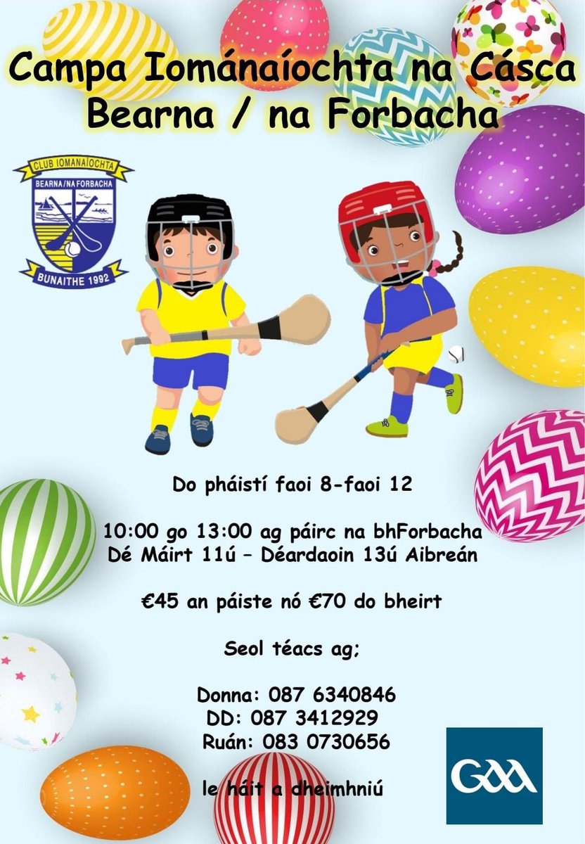 Mionchampa na Cásca!!!
<a href="/CoachingGalway/">Galway GAA Coaching & Games</a> <a href="/Galway_GAA/">Galway GAA Official</a> <a href="/CGaelacha/">Clár na gCluichí Gaelacha</a> <a href="/WhatstheScor/">Whats The Scór</a> <a href="/DamienColeman4/">Damien Coleman</a> <a href="/ConnachtGAA/">Connacht GAA</a> #gaagaeilge