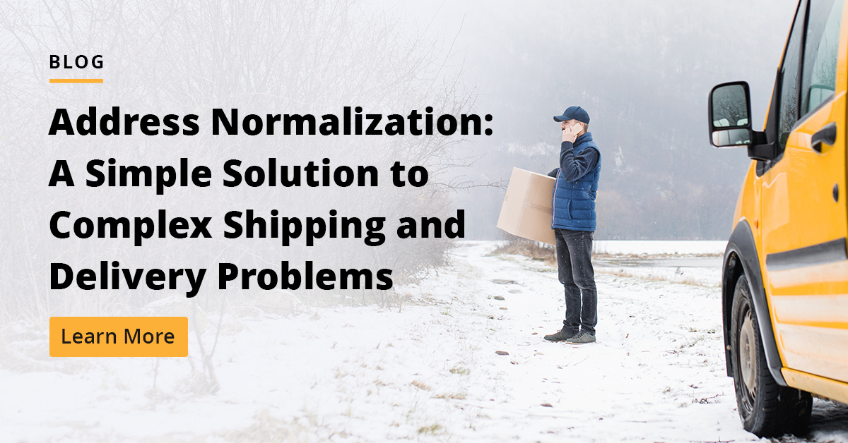 Read how a simple #AI-driven #addressnormalization can #standardize #addressformat, save shipment costs, and add efficiency in #delivery.

ecs.page.link/HUKU6

#AddressQuality #DataQuality #DataValidation #DeliverySolutions #ShipmentSolutions #LogisticsSolution #AI #ML