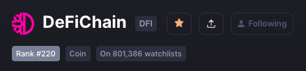 defichain's tweet photo. 800,000 and counting 🚀 https://t.co/ZmprFaFEQx