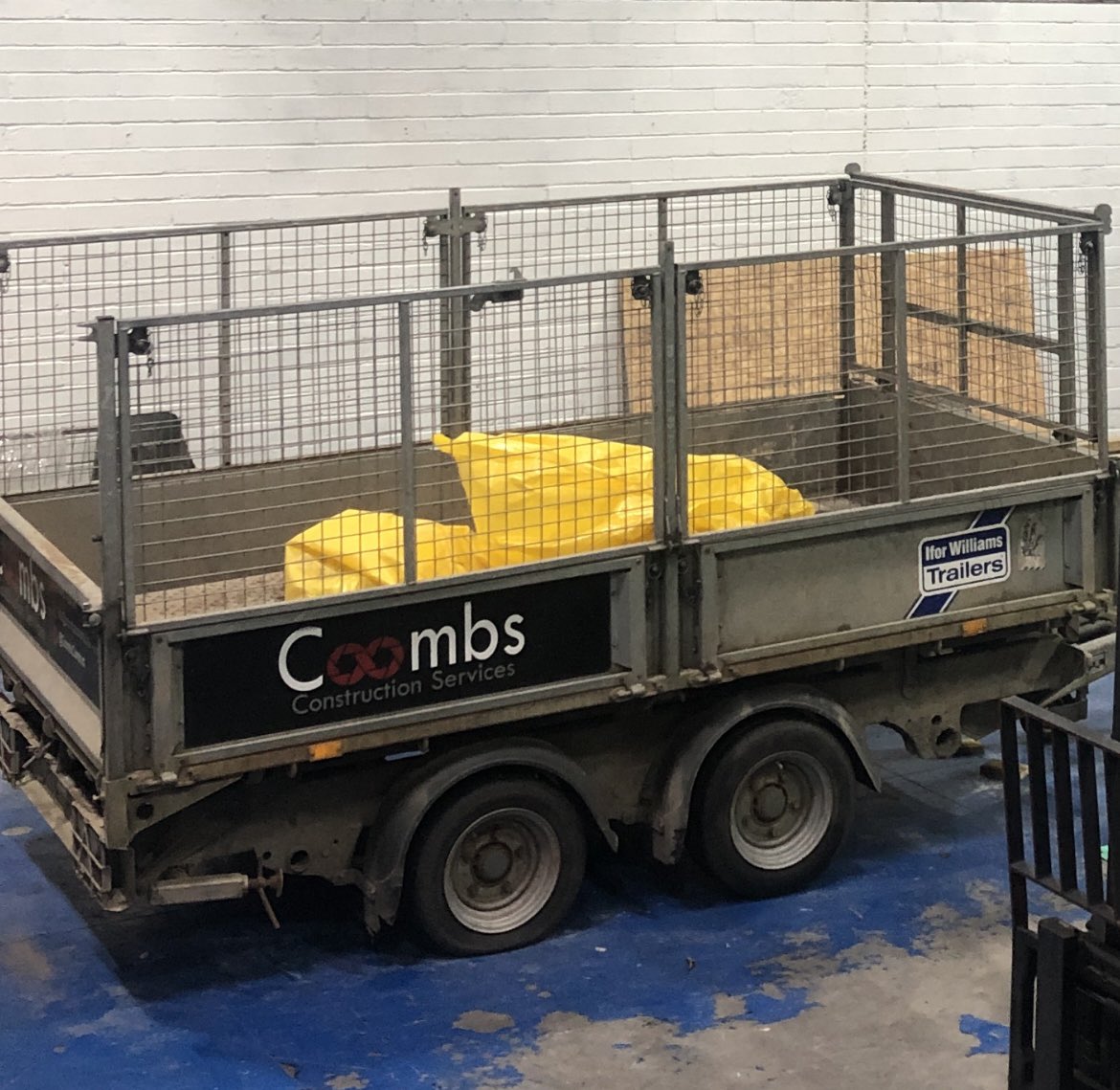 STOLEN‼️
Taken last night from our yard in Aberbargoed. 

Please let us know on 01443450099 if you see it on the road.