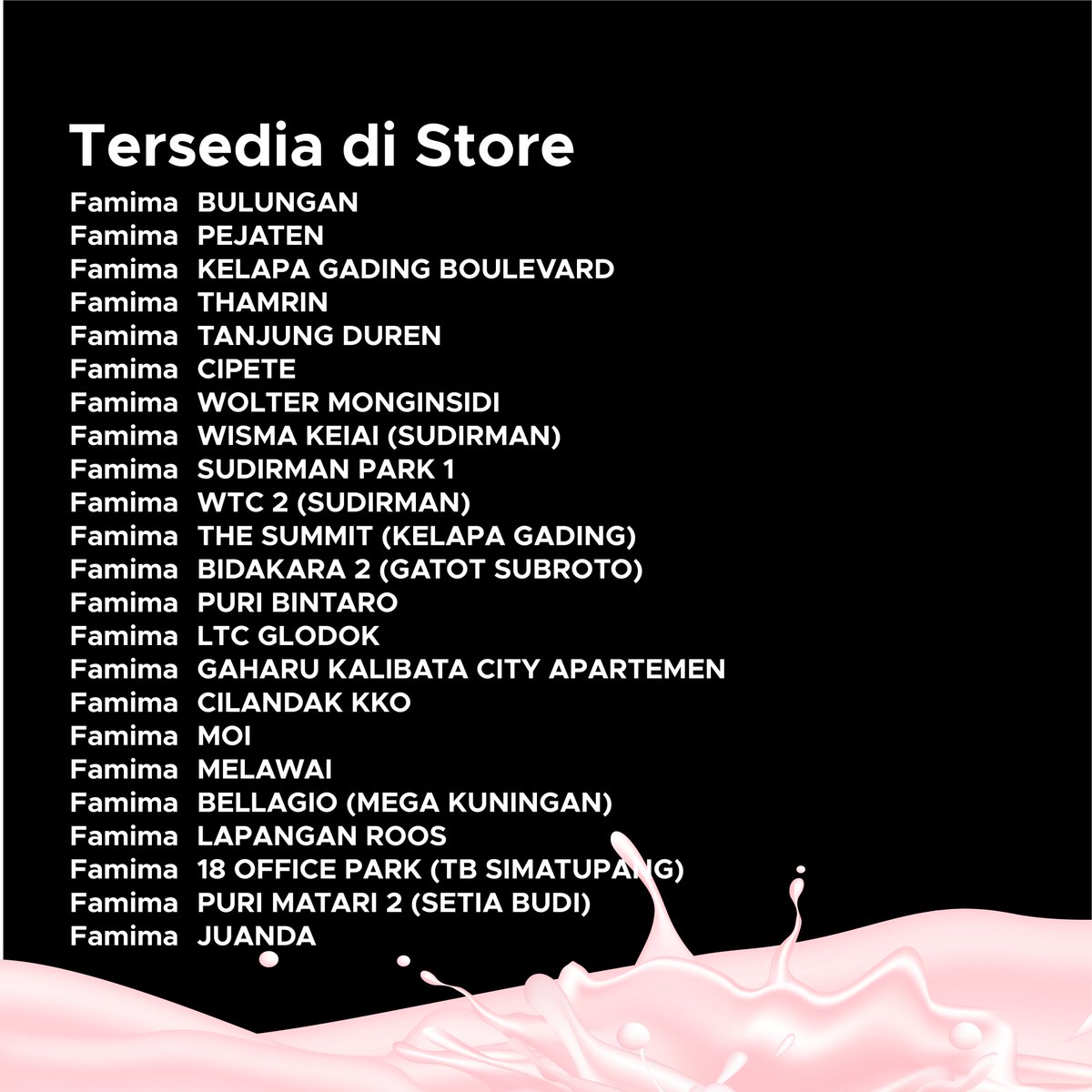 FamilyMart_ID's tweet photo. BESOK!!, HERE WE GO !!! SOFUTO BLACK & PINK !!
#SofutoBLACKPINK #Sofuto #JajanEnakFamima #familymartindonesia https://t.co/kSke9sLjvU