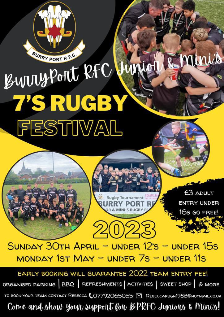 Burry Port RFC juniors tweet media