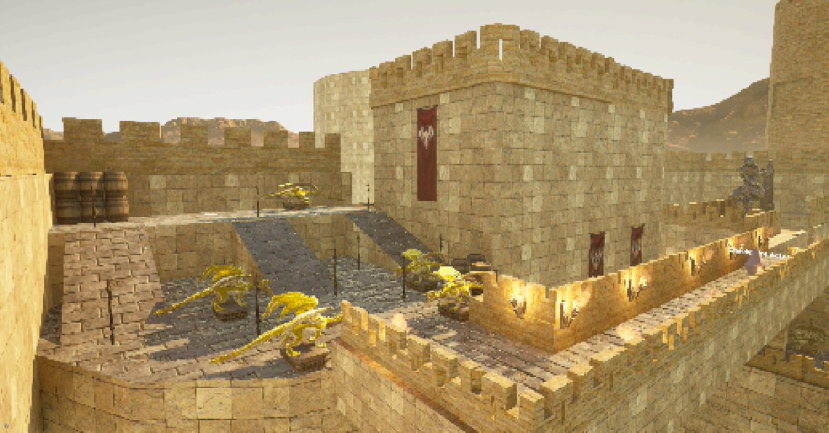 nitish_misra's tweet photo. Screenshots from my master's project. A small homage to boomer shooters. #UnrealEngine #unrealengine4 #UE4 #gamedev #gamedevelopment #screenshot #games #epicgames https://t.co/o4ZOGsFrAL