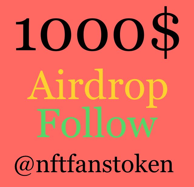 nftfanstoken's tweet image. Free 10 $matic #Airdop for 10 winners 
Retweet Follow