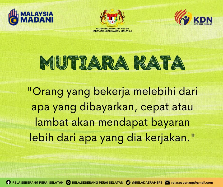 RELA DAERAH SPS tweet media
