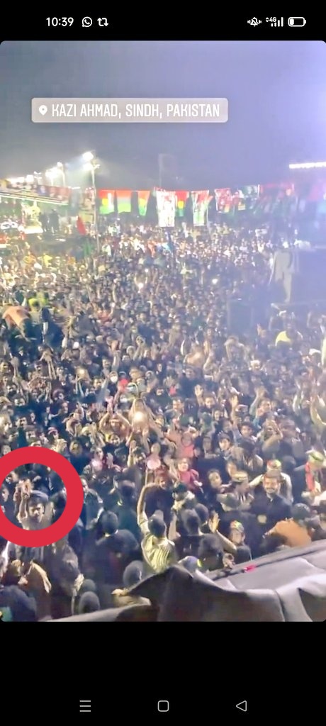 GhoriMuhammed's tweet image. Unforgettable Memories.
From My Respected leader  Bibi @AseefaBZ 's Instagram Story.

#AwamiMarch at Qazi Ahmed.

It was a great day of my life.