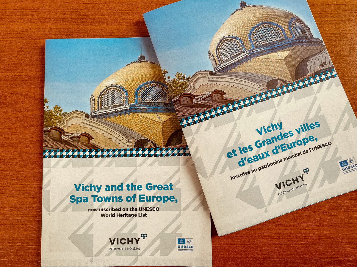 World_isTweetly's tweet photo. Elles sont arrivées ! 

#VichyPatrimoineMondial 
#OnVousExplique https://t.co/ONDpDfcHUv