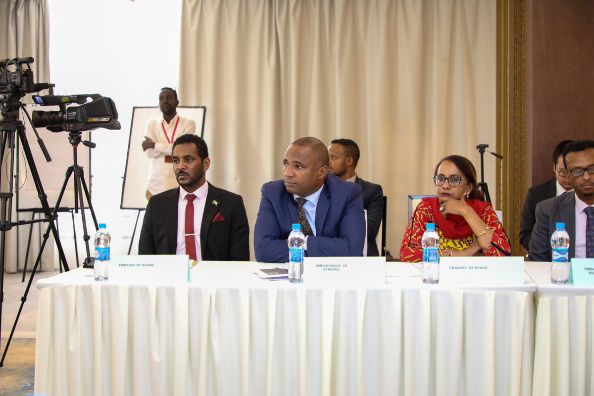 ETEmbassyJIB's tweet photo. The Embassy, together with media practitioners from 3 #Ethiopia|n media houses, attended the opening ceremony of a regional media training on the adoption of gender-sensitive reporting to counter violent extremism organized by @_ICEPCVE #IGAD in #Djibouti. https://t.co/kbe43GD8oD
