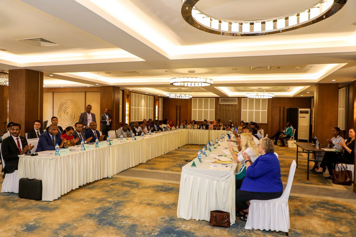 ETEmbassyJIB's tweet photo. The Embassy, together with media practitioners from 3 #Ethiopia|n media houses, attended the opening ceremony of a regional media training on the adoption of gender-sensitive reporting to counter violent extremism organized by @_ICEPCVE #IGAD in #Djibouti. https://t.co/kbe43GD8oD