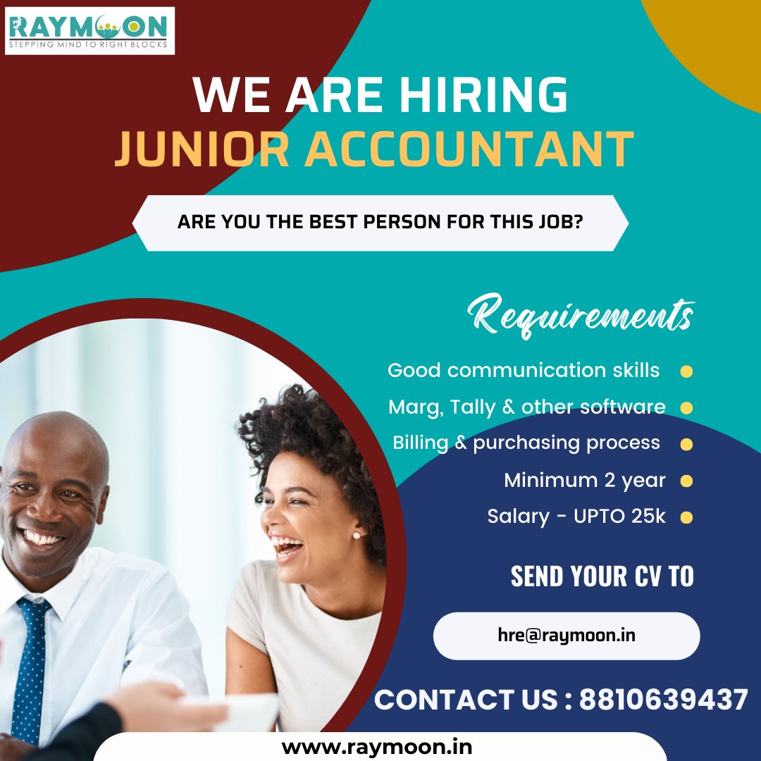 Opening Position – Senior Accountant
Experience - Minimum 2 year          
Salary - UPTO 25k
Location - NSP, Delhi
Visit - lnkd.in/gquzipJH
#accountantjob #jobsearch #job #jobs #financejob #accountingjob #voisap #accountingcourse #businesscourse #businessjob