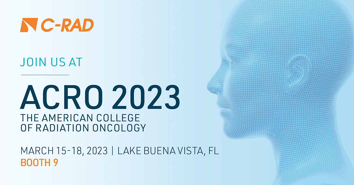 CPositioning's tweet photo. We're looking forward to seeing everyone at #ACRO2023 in Lake Buena Vista, March 15-18! Stop by the C-RAD booth (Booth #9) and learn more about our #SGRT solutions!
#medphys #radonc #RTT #patientpositioning #surfacetracking #radiotherapy #cancertreatment #cradab https://t.co/HnFO5HAnjh