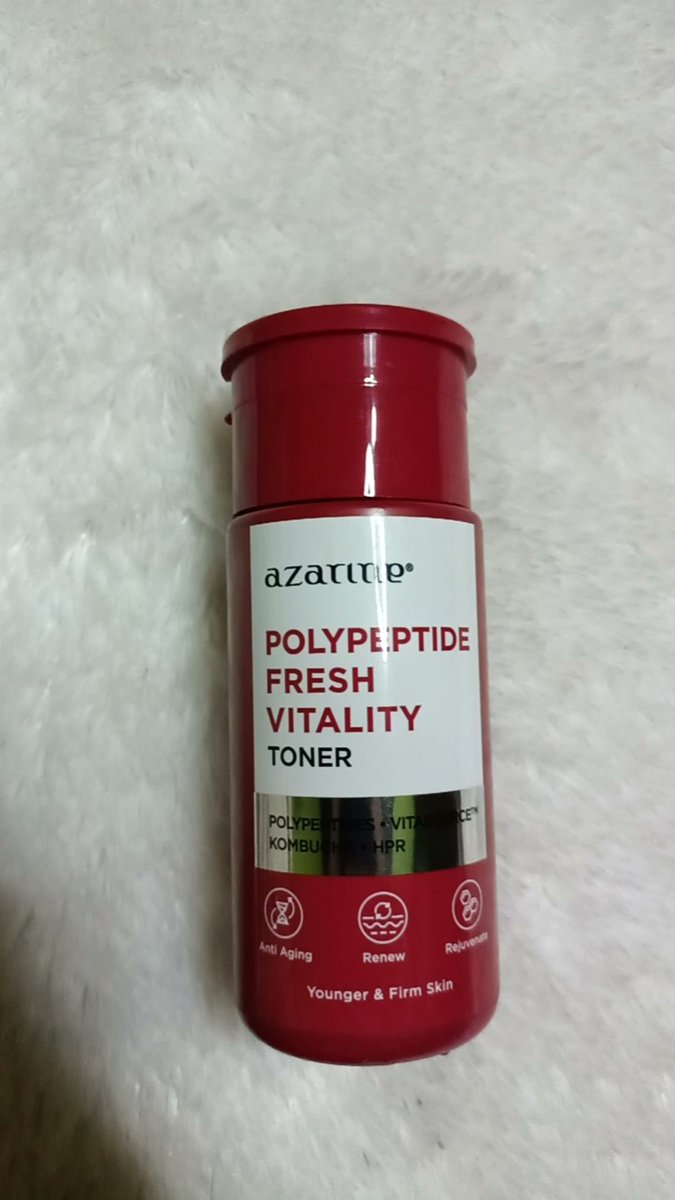 panggilsajapiki's tweet photo. Siapa sih yang ga pengen keliatan muda cantikkk๐
Nah aku rekomendasiin nih Toner Andalan Sejuta Umat! yang di formulasikan untuk kulit tampak lembab dan awet muda yaitu Polypeotide Fresh Vitaly Toner dari @AzarineCosmetic
#reviewbypiki #SaveTheSkin #MightyBooster https://t.co/qiui3MxNuU