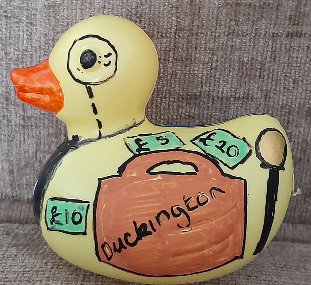 BandonHillGLT's tweet photo. Hello let me introduce myself. I'm Duckington and I will be racing in the @BhPsa Duck Race. Thank you to Progressive Martial Arts in Carshalton for sponsoring me. I hope I can do a quacking job come race day! #duckrace #martialarts  #PSA #Duckington #CurieClass https://t.co/cwdjwsDJaH
