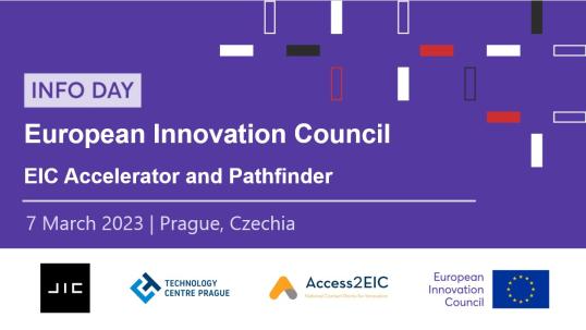 Don’t miss #EIC Info Days in Prague 🇨🇿
2⃣events in parallel will be held: 
👉EIC Accelerator Info Day
👉EIC Pathfinder Info Day
📆7 March
Organized by @EU_EISMEA,@JIC_Brno & @TC_Praha  
Registration➡ bit.ly/3Z8vSEX