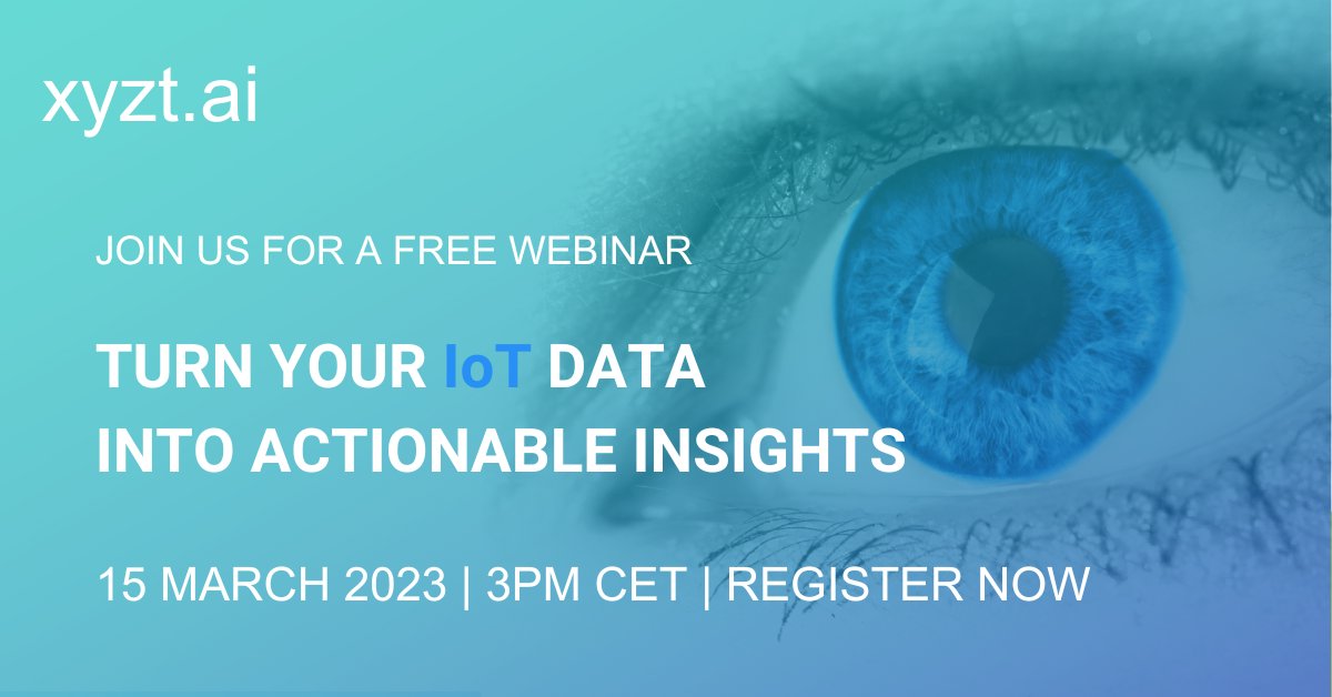 Join us for our next free webinar!
Struggling with IoT sensor data overload? Don't let the data go to waste!
Streamline your data and put it to work to unlock its full potential and launch new revenue streams.