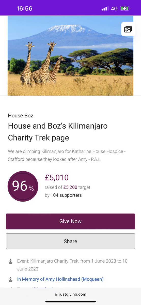 Almost at our target justgiving.com/fundraising/bh…