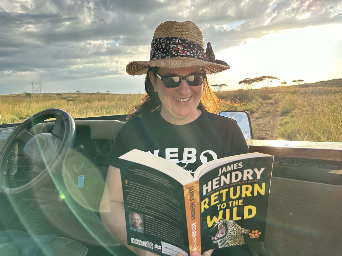 LisaTrollip's tweet photo. Do you pack different #books based on your holiday destination? This past weekend we spent a few days in the #bush, and I knew I had the perfect #book for our trip, James Hendry's new book Return to the Wild. #Returntothewild #jameshendry https://t.co/tLVfKWEmgF