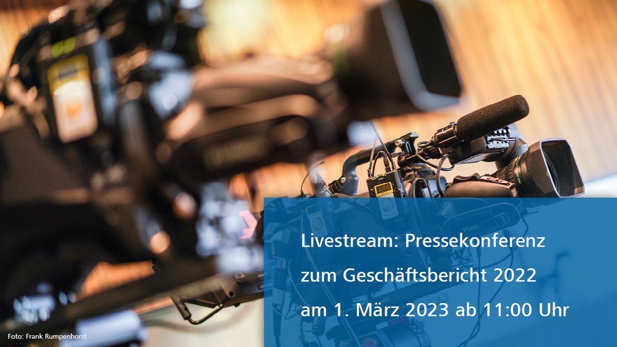 bundesbank's tweet image. Nicht verpassen: Morgen am 1. März ab 11 Uhr startet der #Livestream zu unserer #Bilanz-Pressekonferenz. Bundesbankpräsident #JoachimNagel und Vorstand Joachim #Wuermeling stellen den #Geschäftsbericht 2022 der #Bundesbank vor. bundesbank.de/content/904440