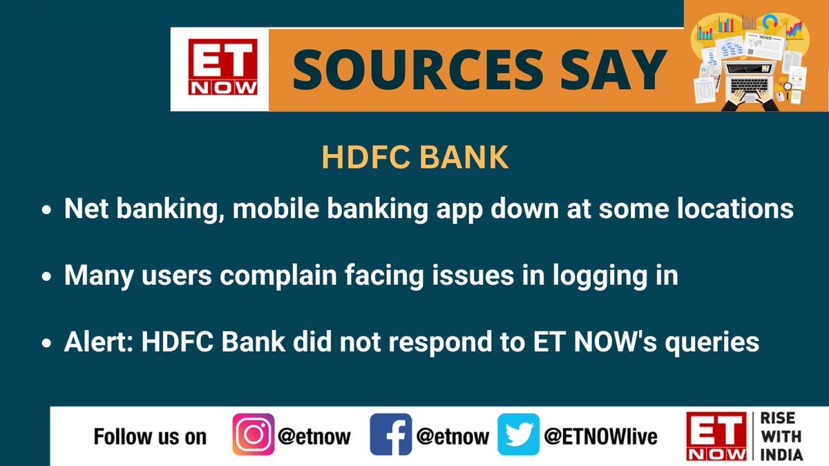 AdityaD_Shah's tweet photo. Hdfc Bank:-

Annual Profit 40,000cr

Achieved the complex task of lending well over the years
But can't get the internet banking interface right!

Does it not reflect really poorly on the leadership? https://t.co/Hh59FI7nol