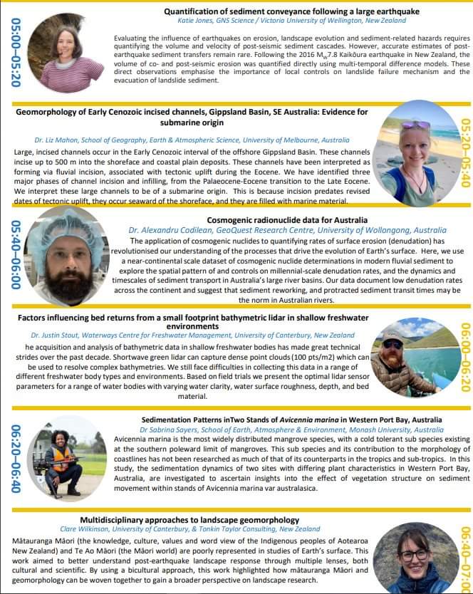 Sarah_McSweeney (@sarahmac485) on Twitter photo I'm looking forward to the #ItlGeomorphWeek webinars starting this week. The webinars are hosted by <a href="/IAGAIG/">International Association of Geomorphologists</a>. Our Oceania talks are coming up this Thursday (2nd March) and there is a very exciting group of speakers! 🙂❤️ I'm looking forward to the #ItlGeomorphWeek webinars starting this week. The webinars are hosted by <a href="/IAGAIG/">International Association of Geomorphologists</a>. Our Oceania talks are coming up this Thursday (2nd March) and there is a very exciting group of speakers! 🙂❤️