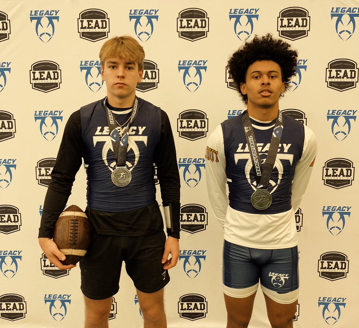🏆SEASON MVP: LEGACY NAVY🏆

OFF: 
Grant Hetherton | QB | Brighton 

DEF:
Saleem Jackson | DB | Hartland

#Legacy #JoinTheMovement