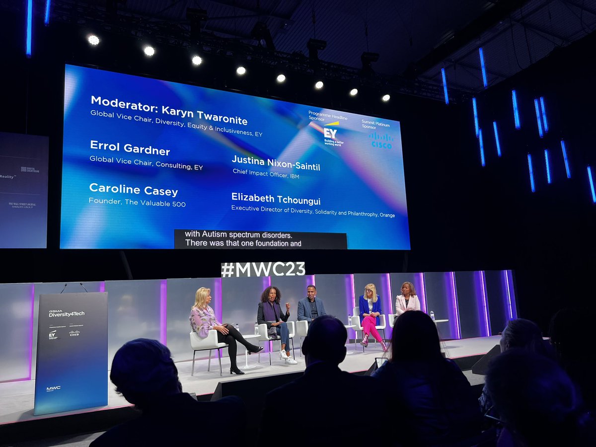 About starting Diversity4Techsummit 2023 #MWC23 Diversity is about #performance too! #DEI
